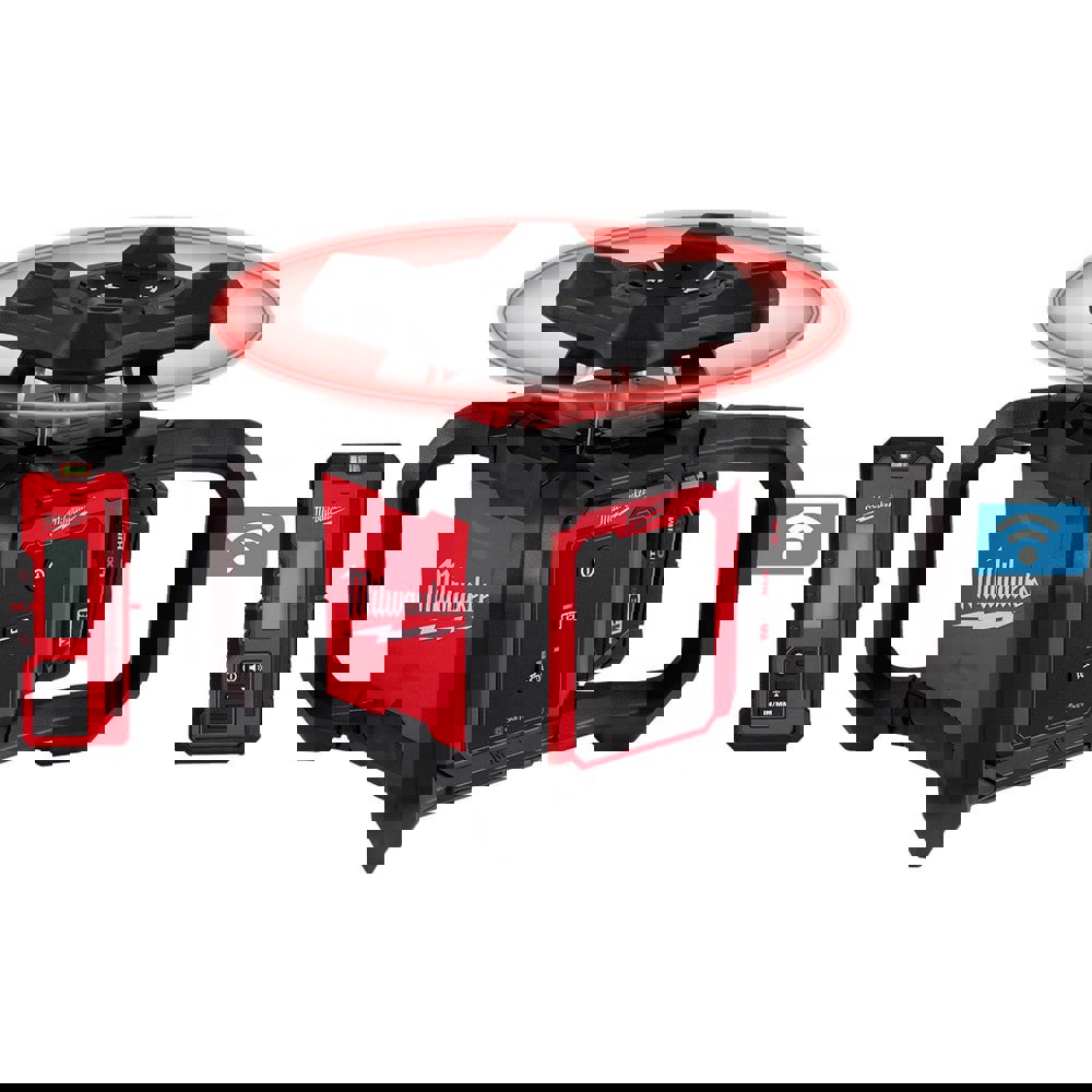 Laser Levels; Level Type: Rotary Laser ; Laser Class: Class II ; Laser Projection Orientation: Horizontal ; Plumb Type: Up ; Accuracy: 3/32 in at 30 ft ; Power Source: Battery